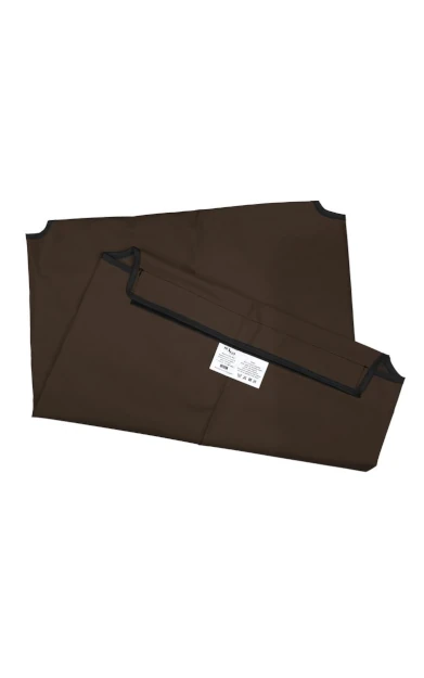HiK9 cover canvas dicht geweven bruin