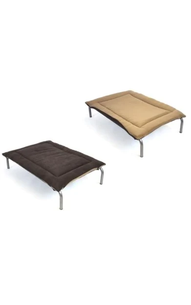 HiK9 reversible pad on bed choco tan bruin camel
